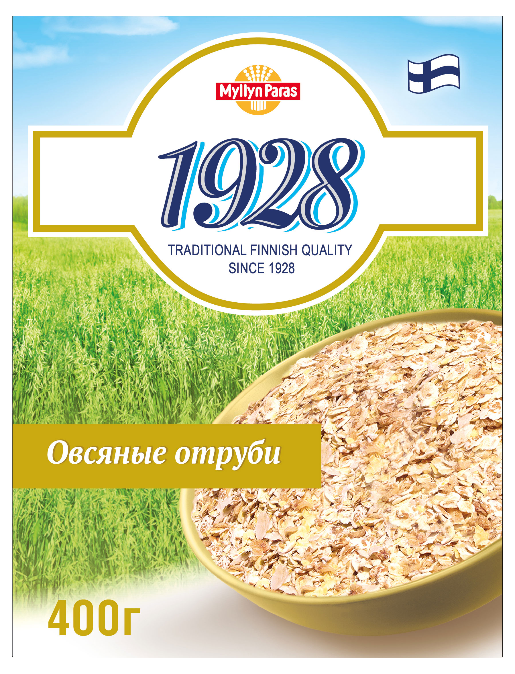 Myllyn Paras | Отруби овсяные Myllyn Paras 1928, 400 г