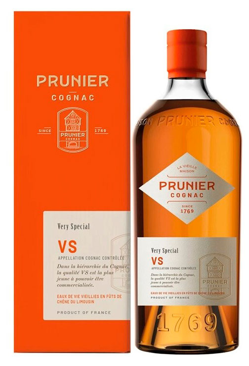 

Коньяк Prunier VS Франция, 0,7 л
