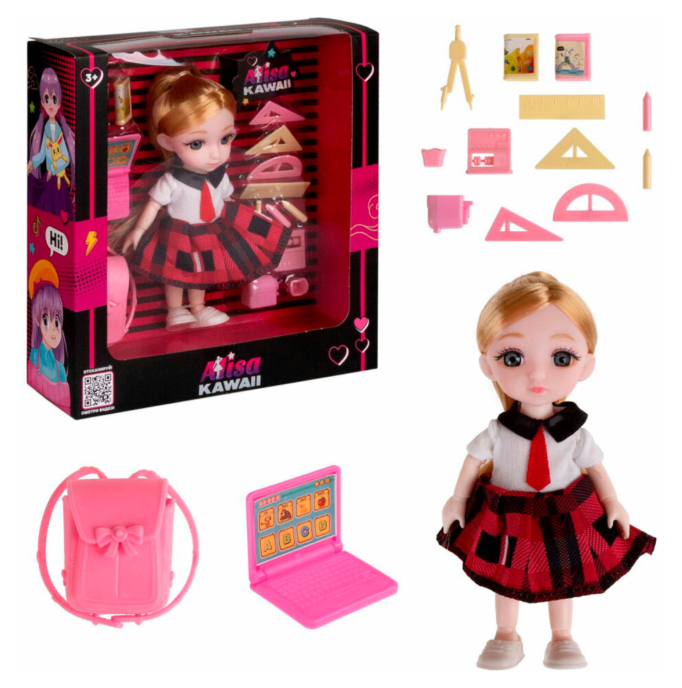 

Кукла Alisa Kawaii mini, 15 см