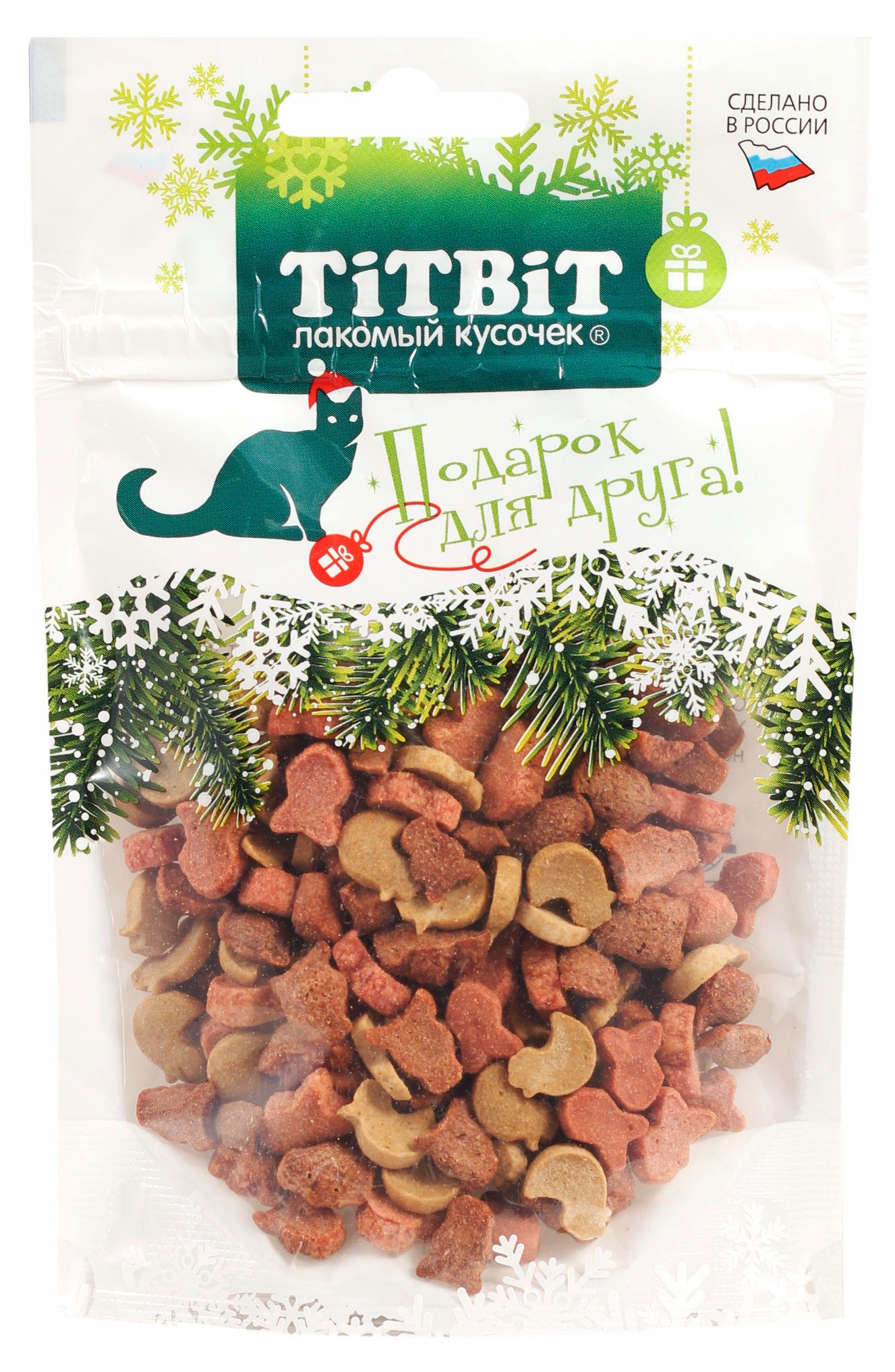 

Лакомство для кошек TITBIT Хрустящее с бараниной, 40 г