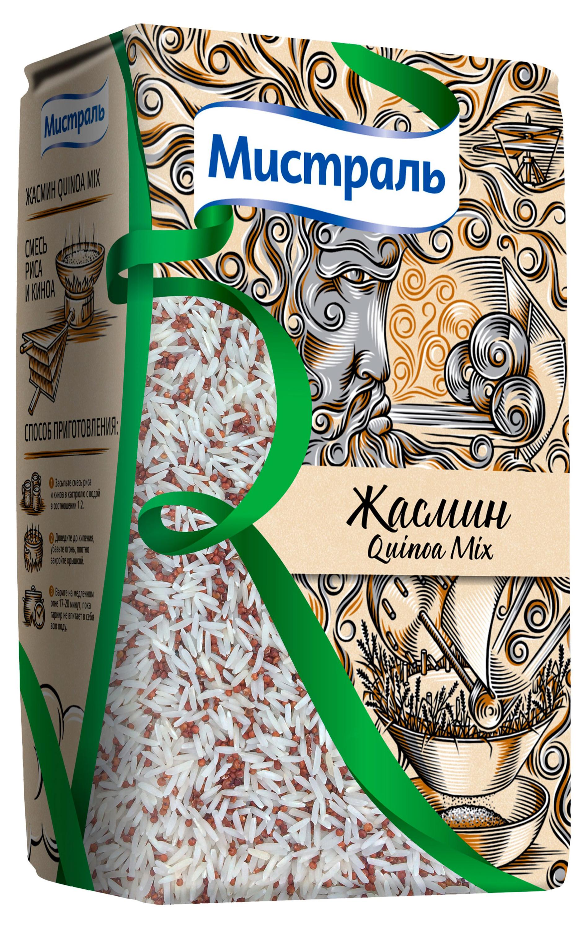

Рис Мистраль Жасмин с киноа, 500 г