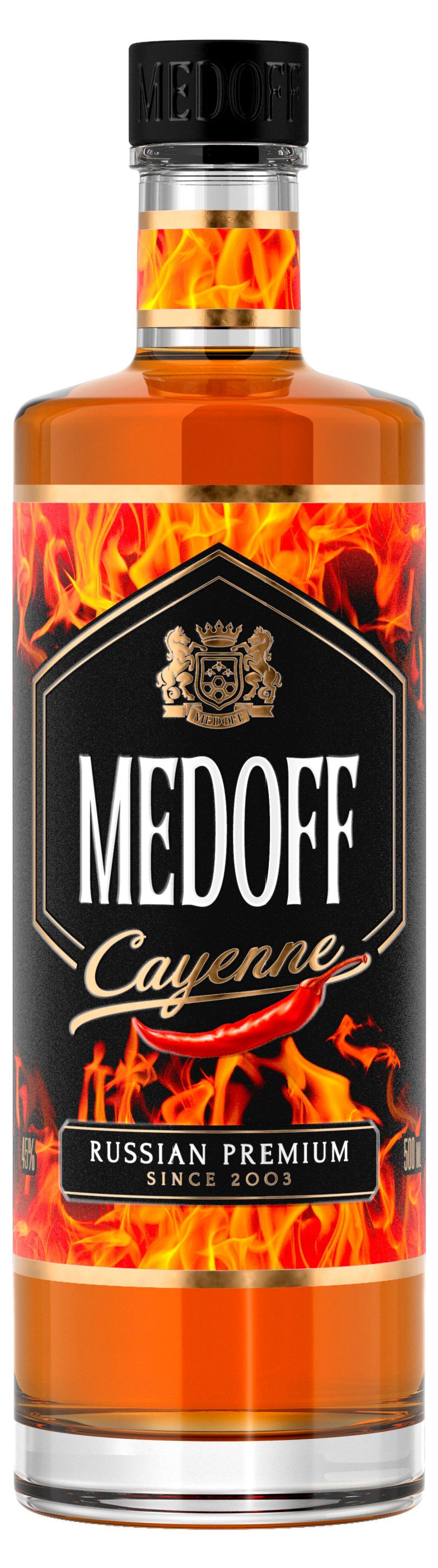 

Настойка горькая Medoff Cayenne Россия, 0,5 л