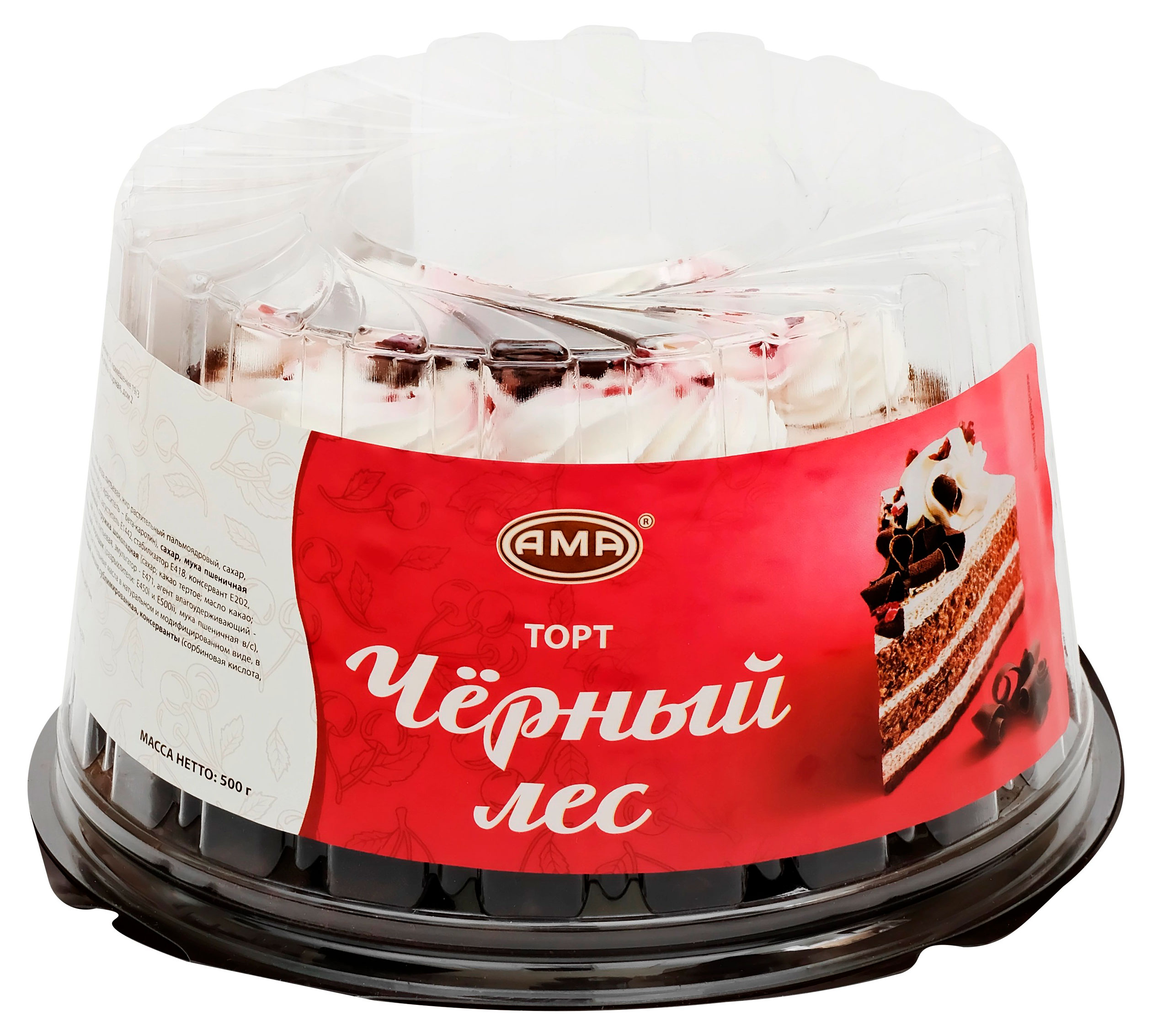 

Торт АМА Черный лес, 500 г