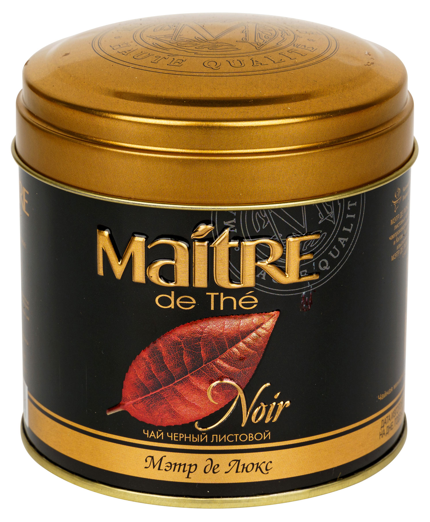 

Чай черный Maitre de The Де Люкс листовой, 100 г
