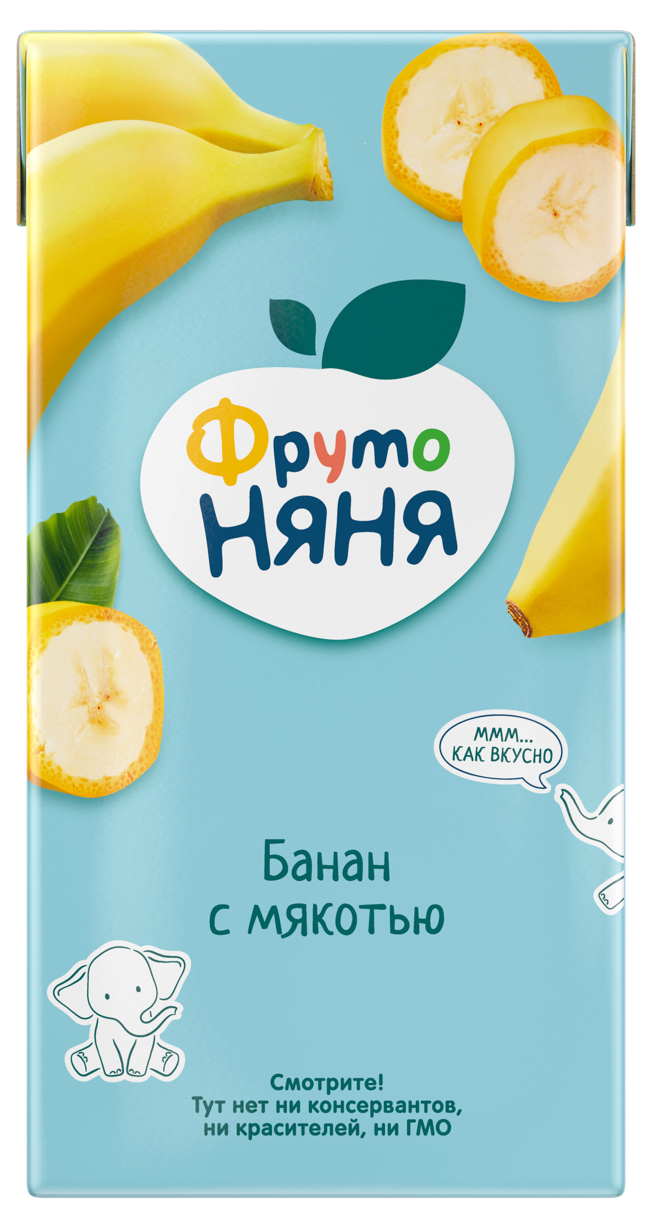 

Нектар ФрутоНяня Банан с мякотью с 3 лет, 500 мл