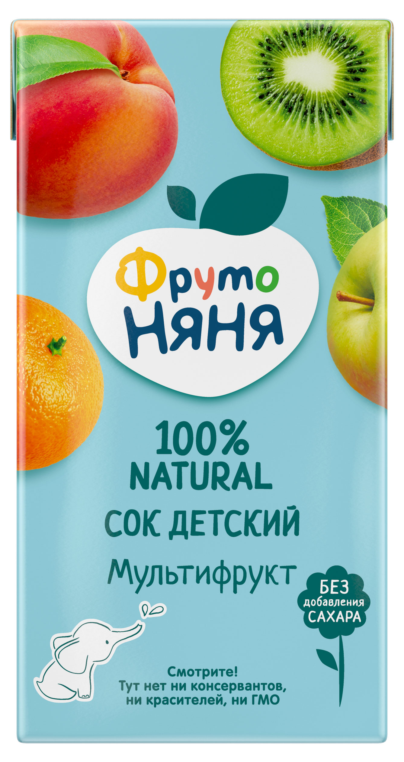 

Сок ФрутоНяня Мультифруктовый с 3 лет, 500 мл