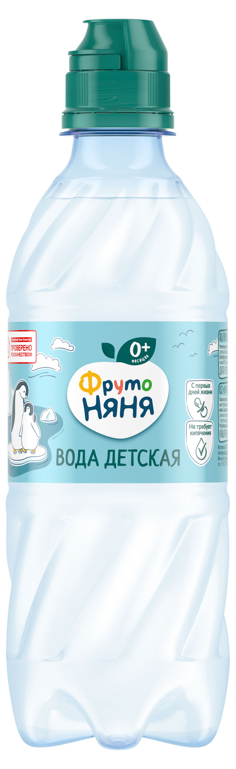 

Вода питьевая детская ФрутоНяня с рождения, 330 мл