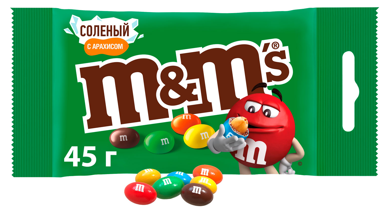 

Драже M&M's Maxi с соленым арахисом, 45 г