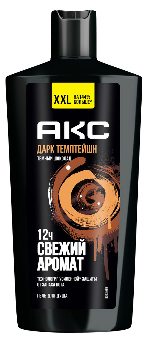 Изображение товара Гель для душа «Акс» Dark Temptation, 610 мл
