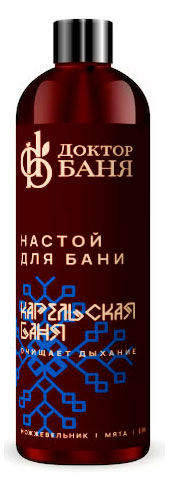 

Настои трав для бани Доктор Баня Карельская баня, 250 мл