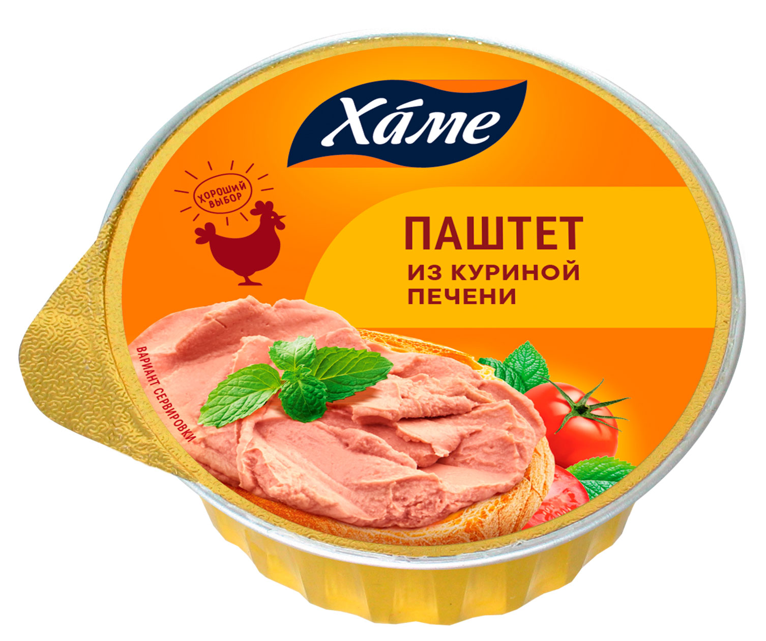 

Паштет из куриной печени Hame, 70 г