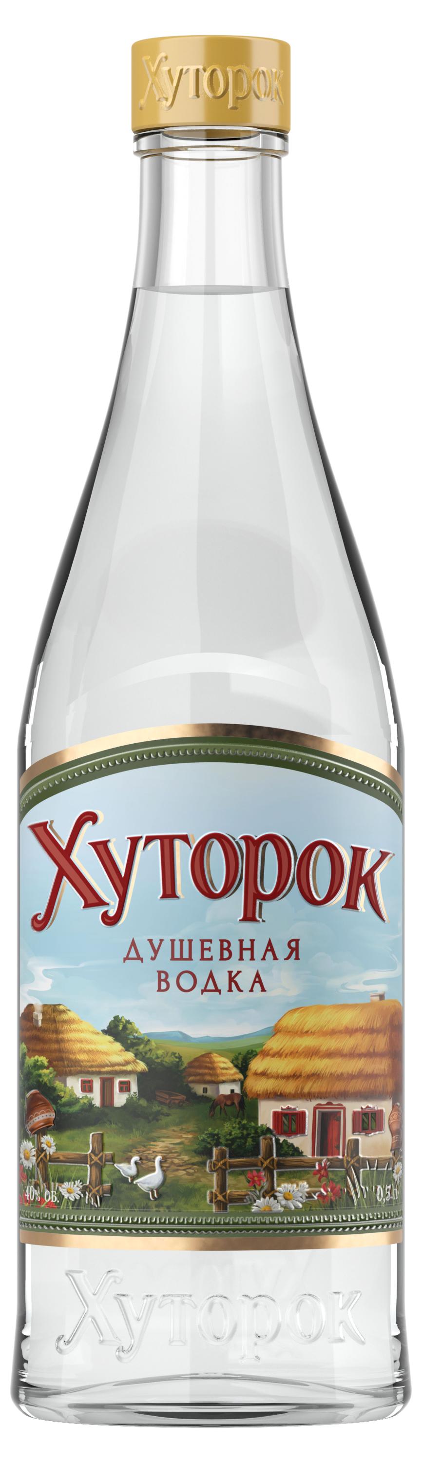 

Водка Хуторок Душевная Россия, 0,5 л