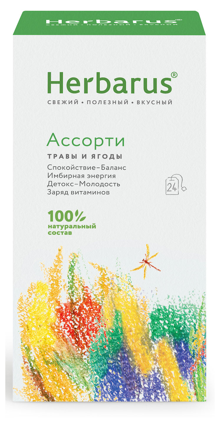 

Напиток чаный Herbarus, 24 пакетика
