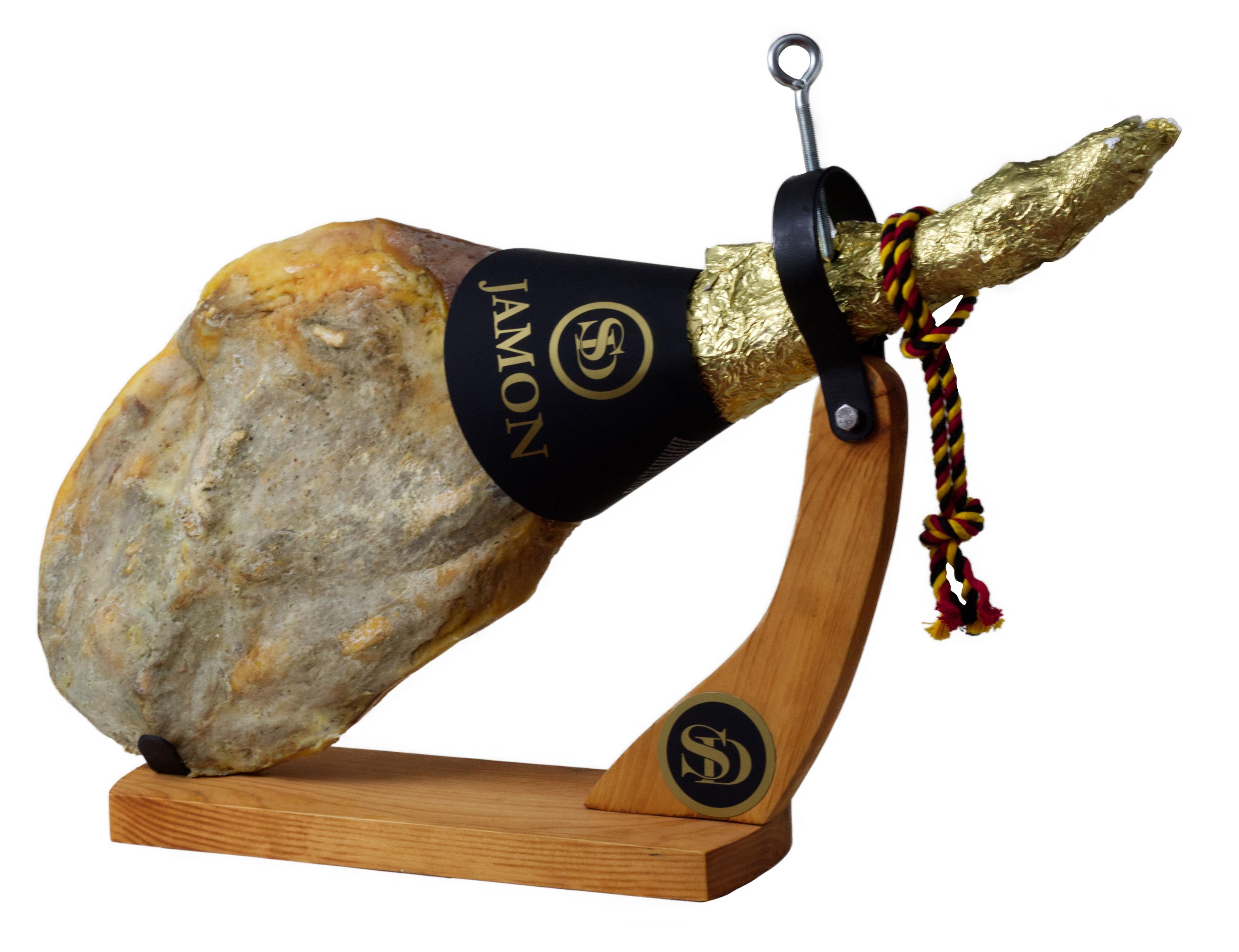 

Хамон Сытный Дом свиной сыровяленый окорок нарезка, вес