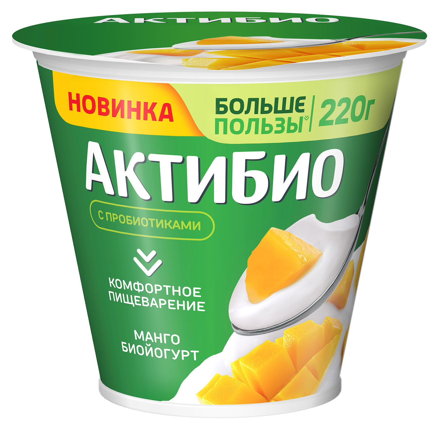 

Биойогурт АктиБио с манго 3,0%, 220 г
