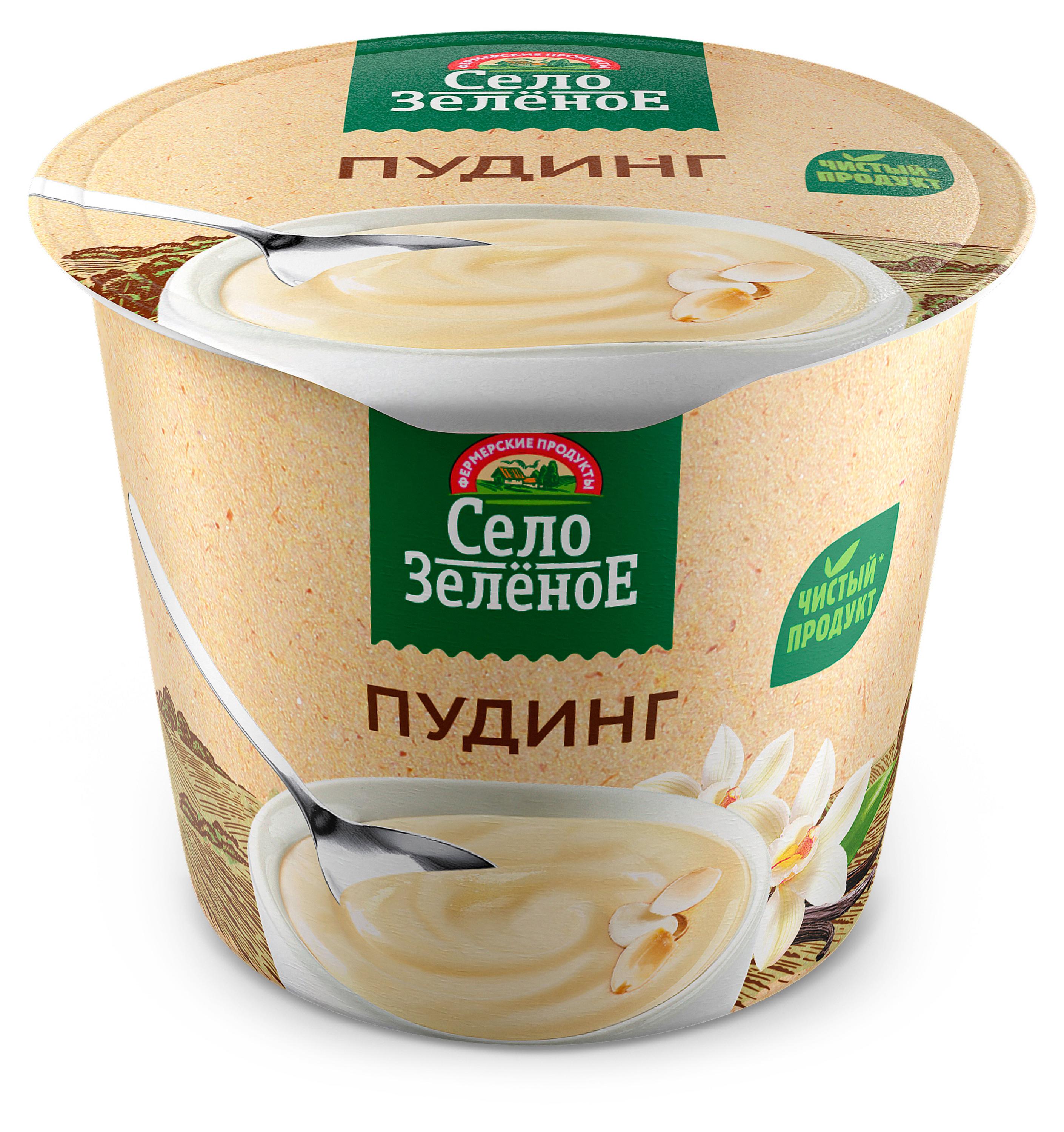 

Пудинг Село Зеленое ваниль 3% БЗМЖ, 120 г