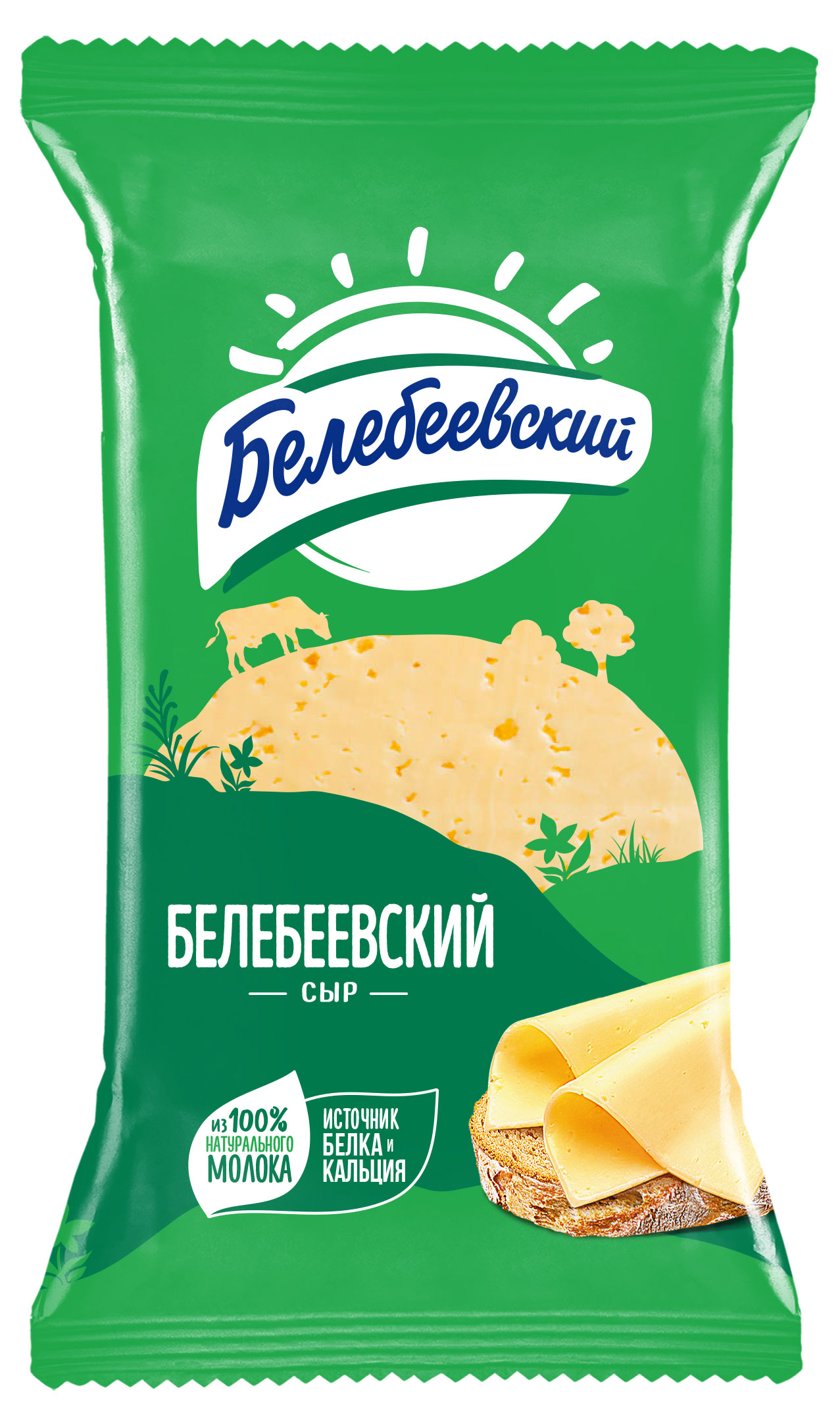 

Сыр полутвердый Белебеевский 45% БЗМЖ, 190 г