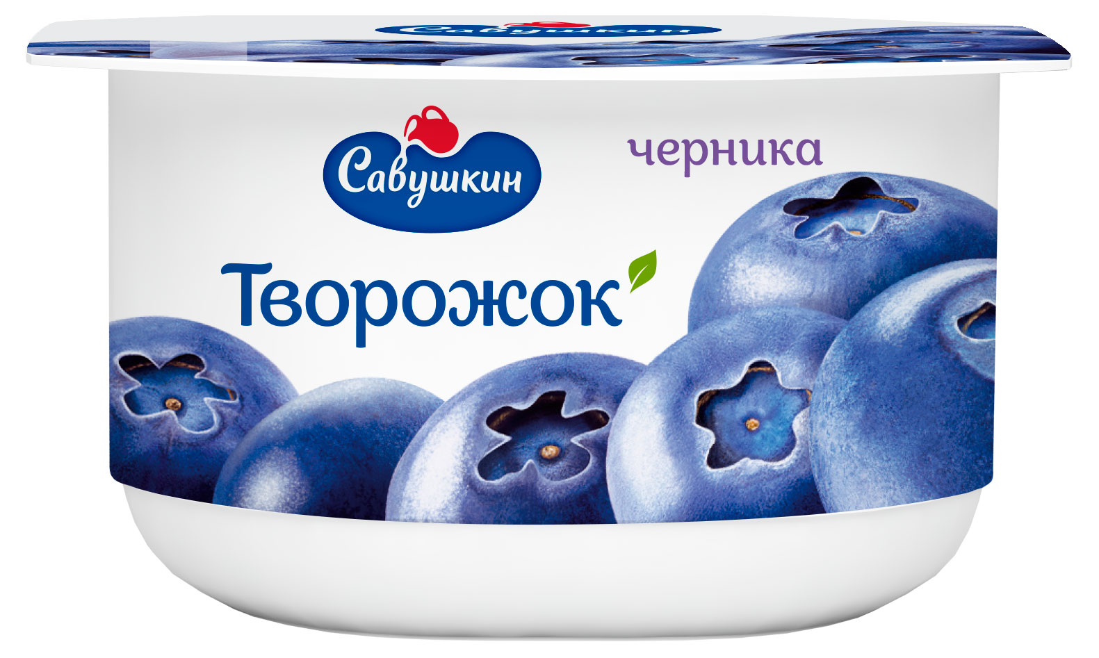 

Творожок Савушкин черника 3,5% БЗМЖ, 120 г