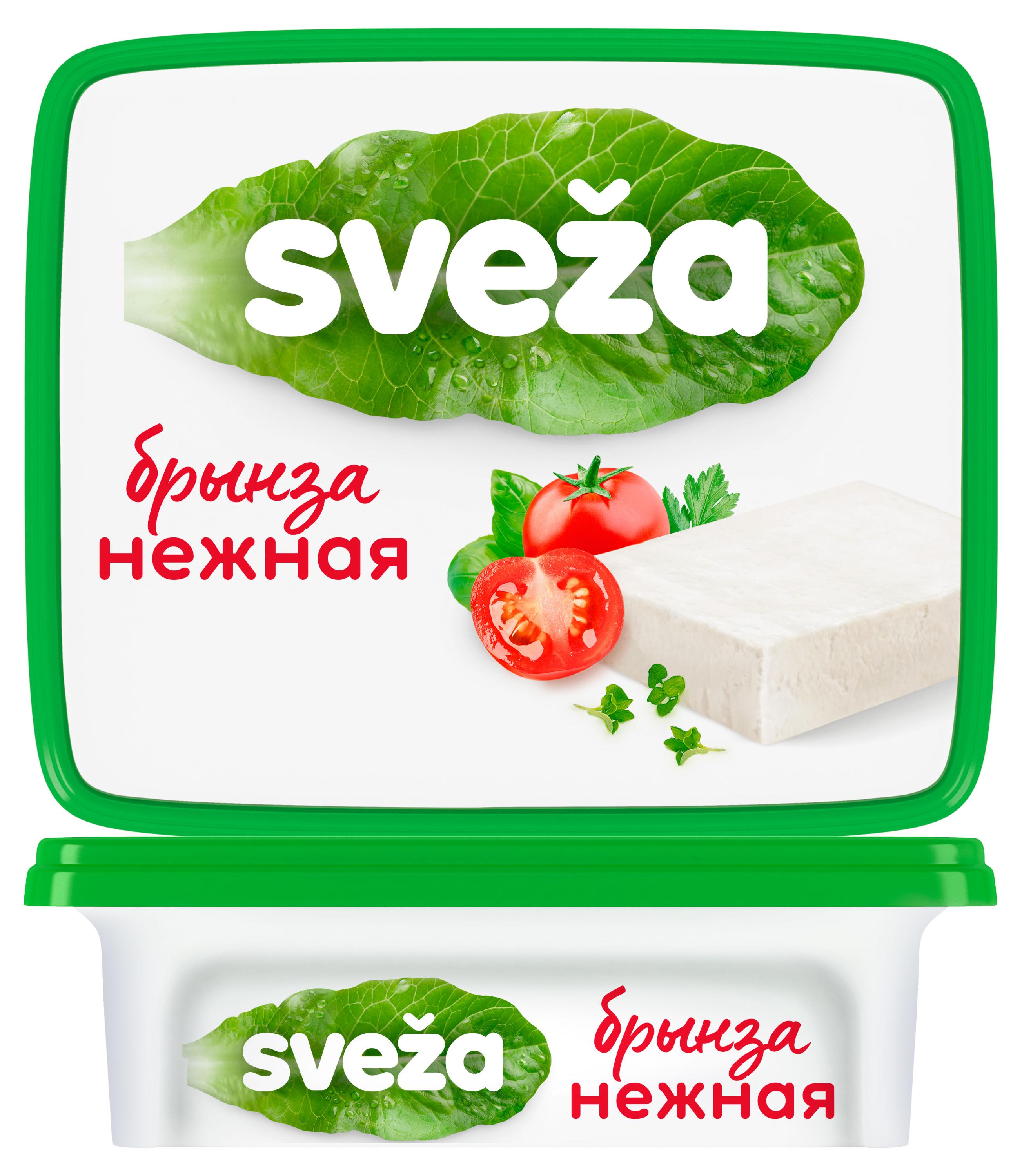 

Сыр творожный Брынза Sveza 45% БЗМЖ, 250 г