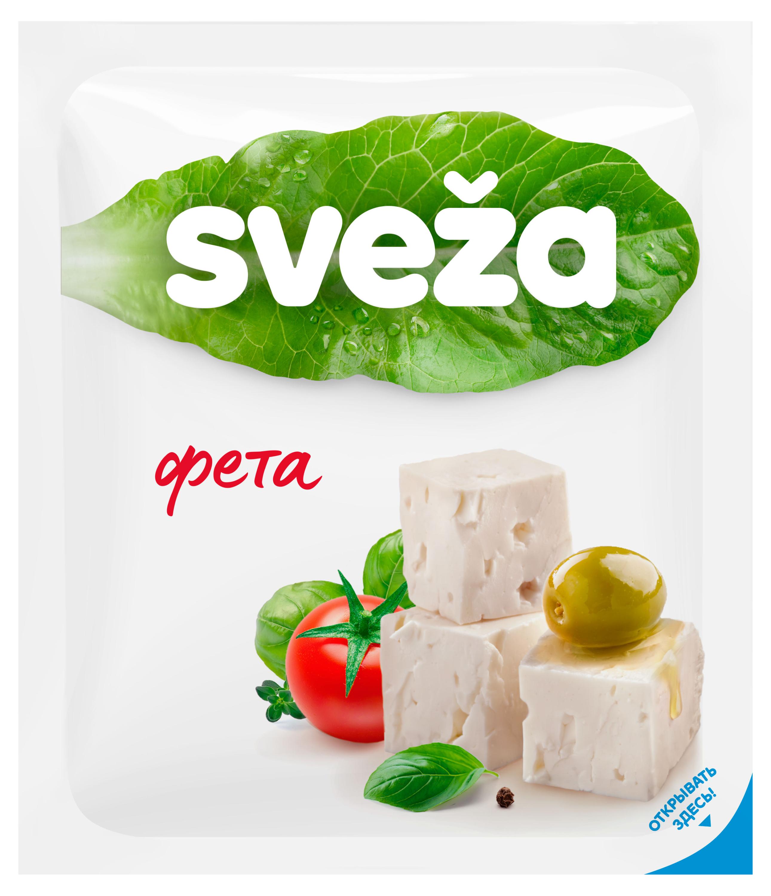 

Сыр рассольный Фета Sveza 45% БЗМЖ, 200 г