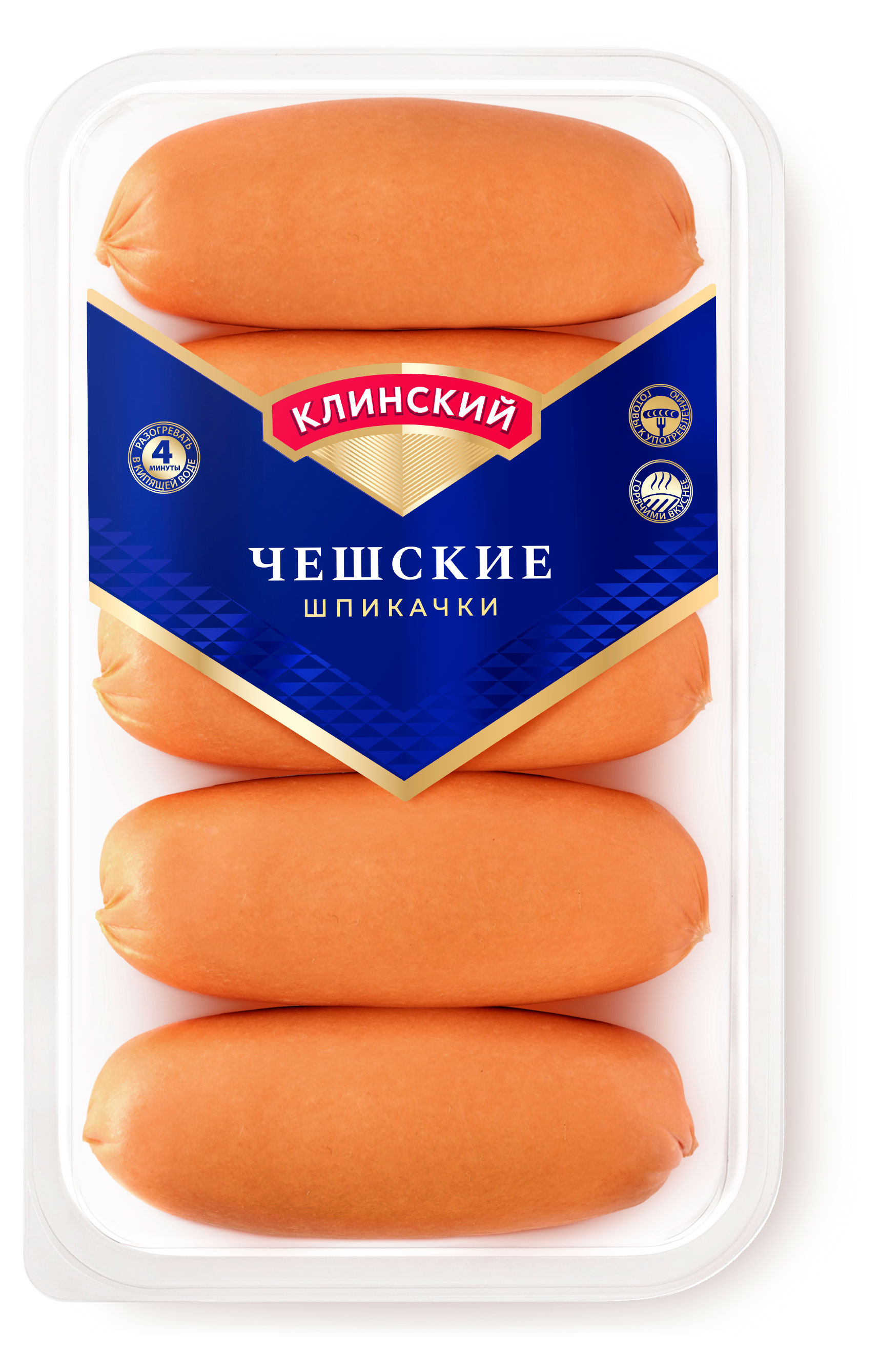 

Шпикачки Клинский Чешские, 450 г