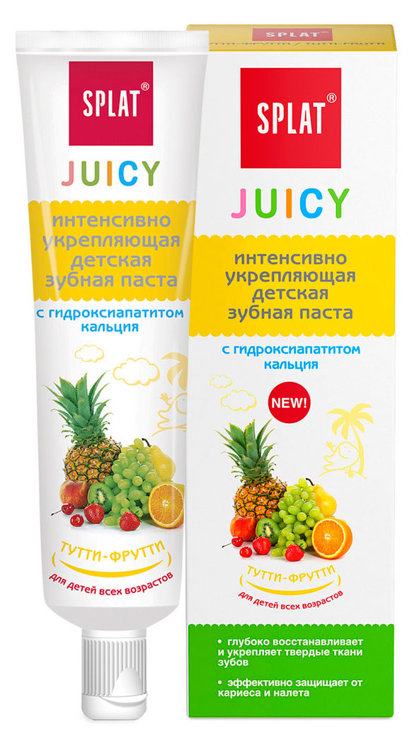 

Зубная паста детская Splat Juicy 0+, 35 мл