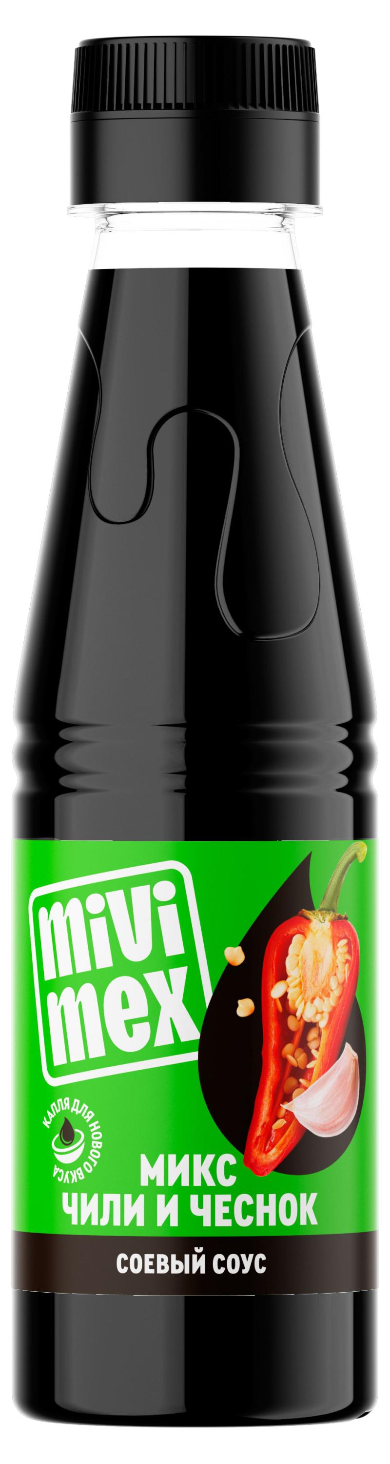 

Соус соевый Mivimex Микс чили и чеснок, 200 г