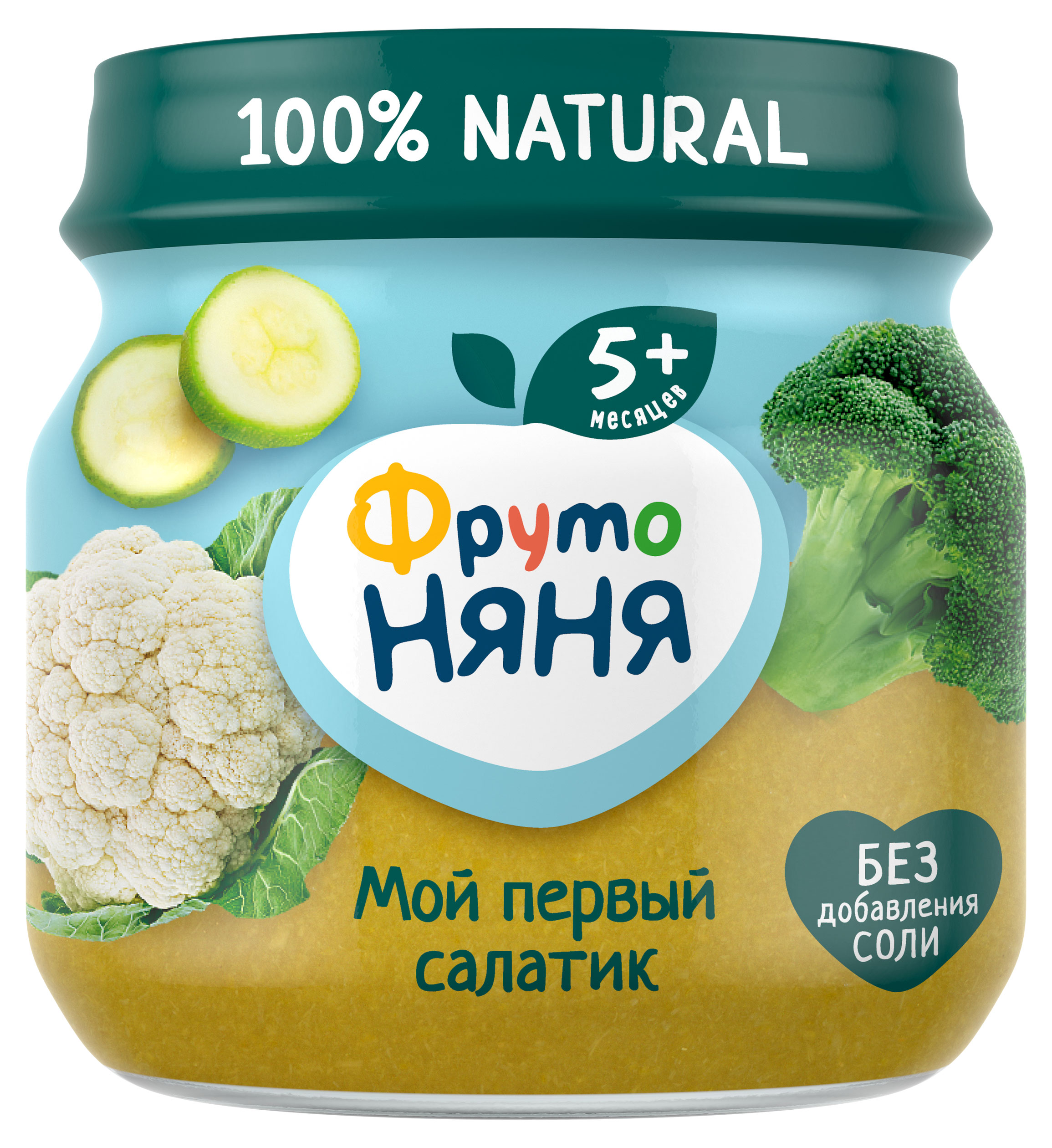 

Пюре ФрутоНяня Мой первый салатик с 5 мес., 80 г
