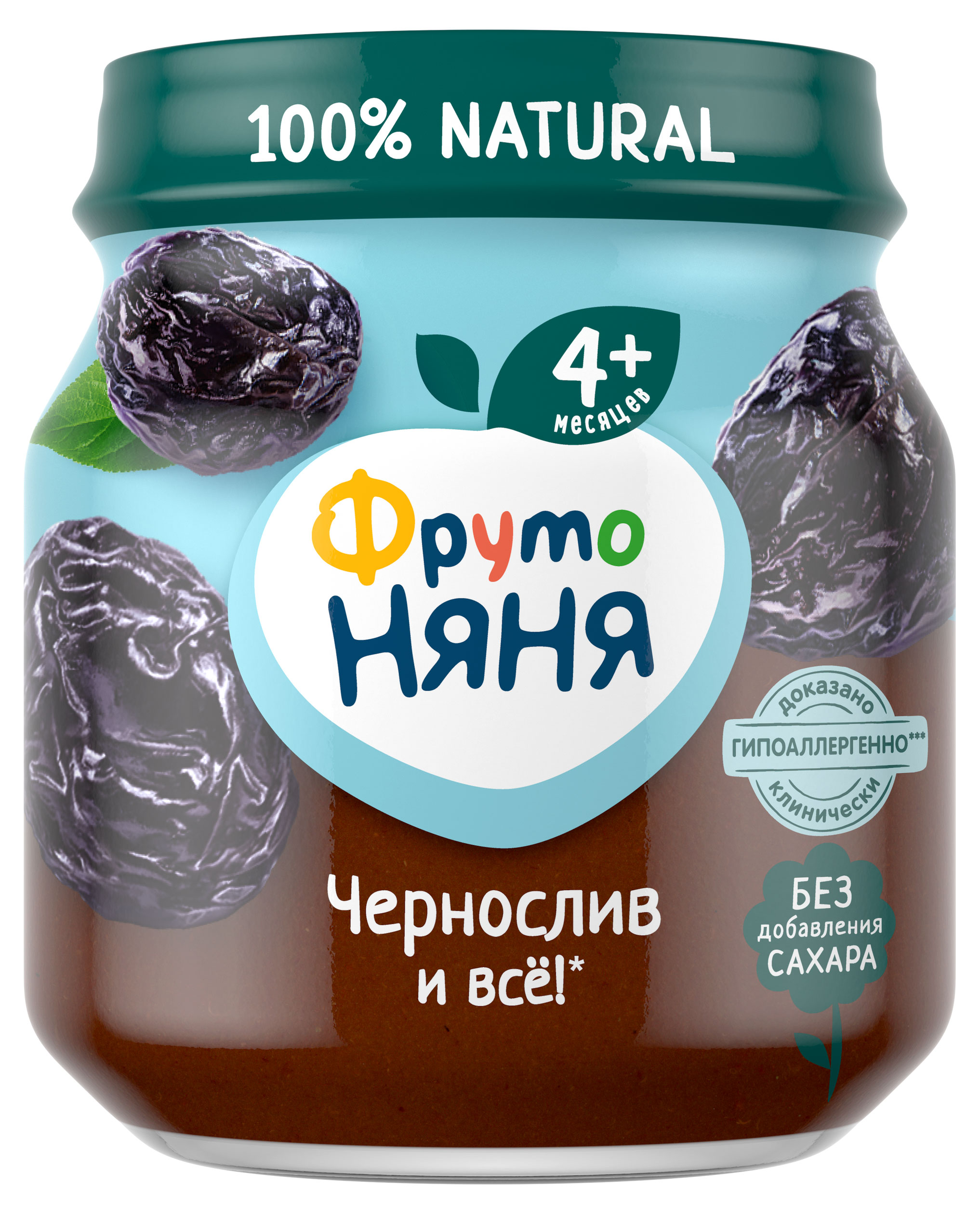 

Пюре ФрутоНяня из чернослива гипоаллергенное с 4 мес., 100 г