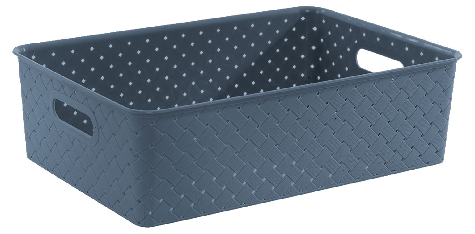 Изображение товара Универсальная корзина Actuel 7,5 л белая для хранения и организации