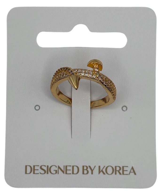

Кольцо Golden Tree Листики, 1 шт