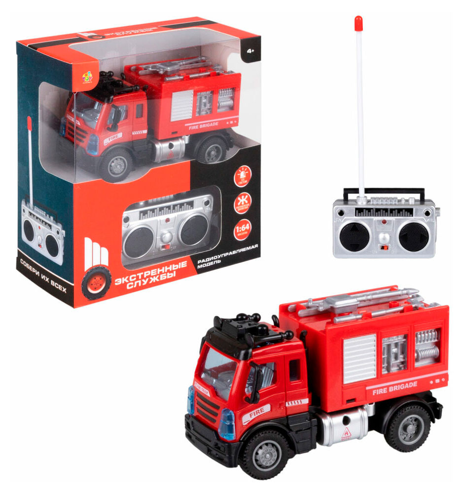 

Машинка на радиоуправлении 1TOY Экстренные службы