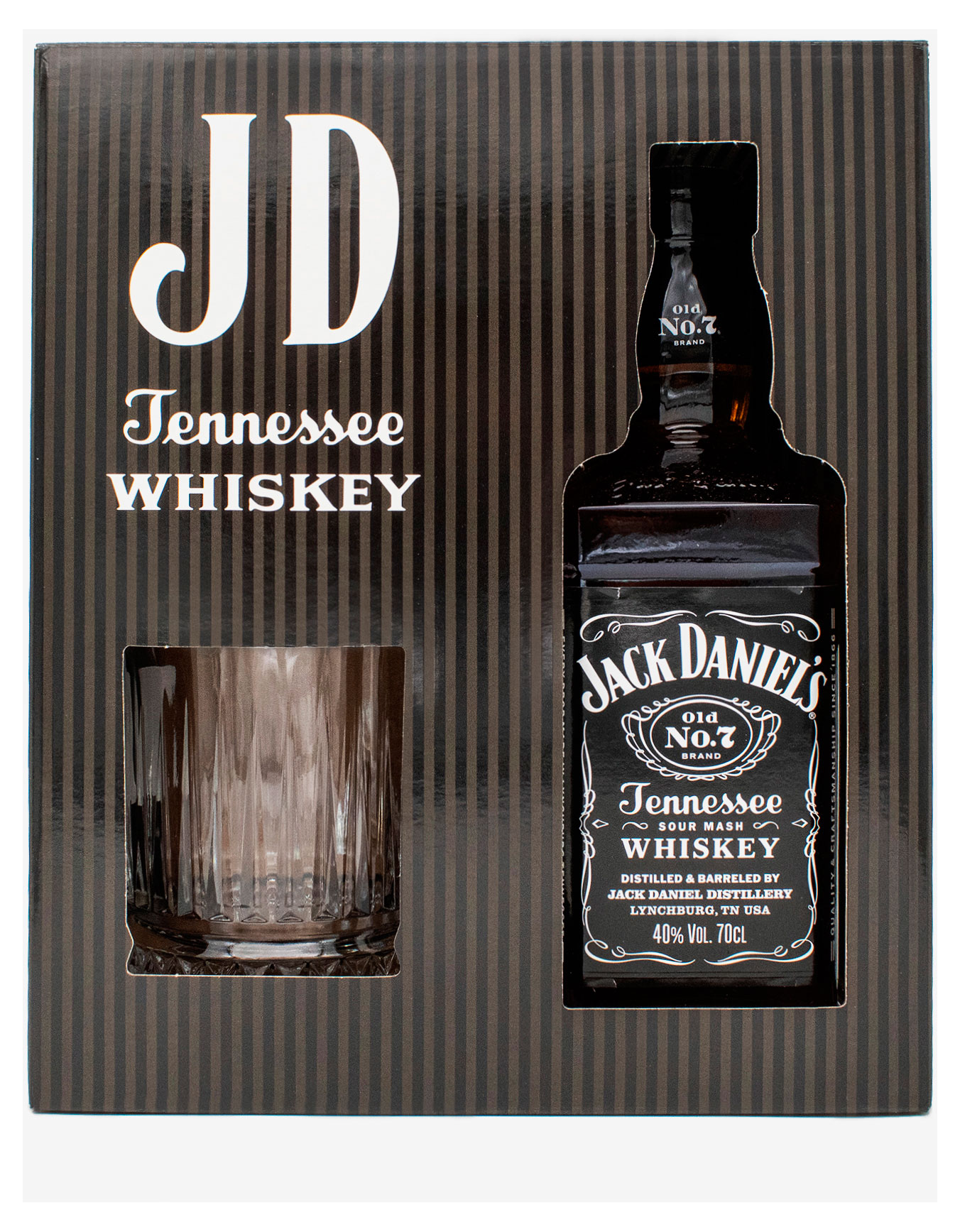 

Виски Jack Daniel's Tenessee со стаканом в подарочной упаковке США, 0,7 л