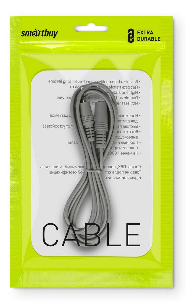 

Кабель SmartBuy 3.5 JACK(M)-3.5 JA