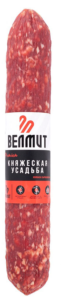

Колбаса сырокопченая Велмит Княжеская усадьба ~ 500 г
