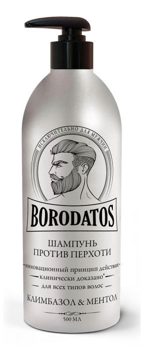 

Шампунь для волос Borodatos против перхоти, 500 мл