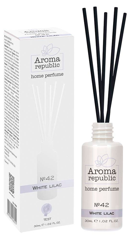 

Диффузор ароматический Aroma Republic 42 White lilac, 30 мл