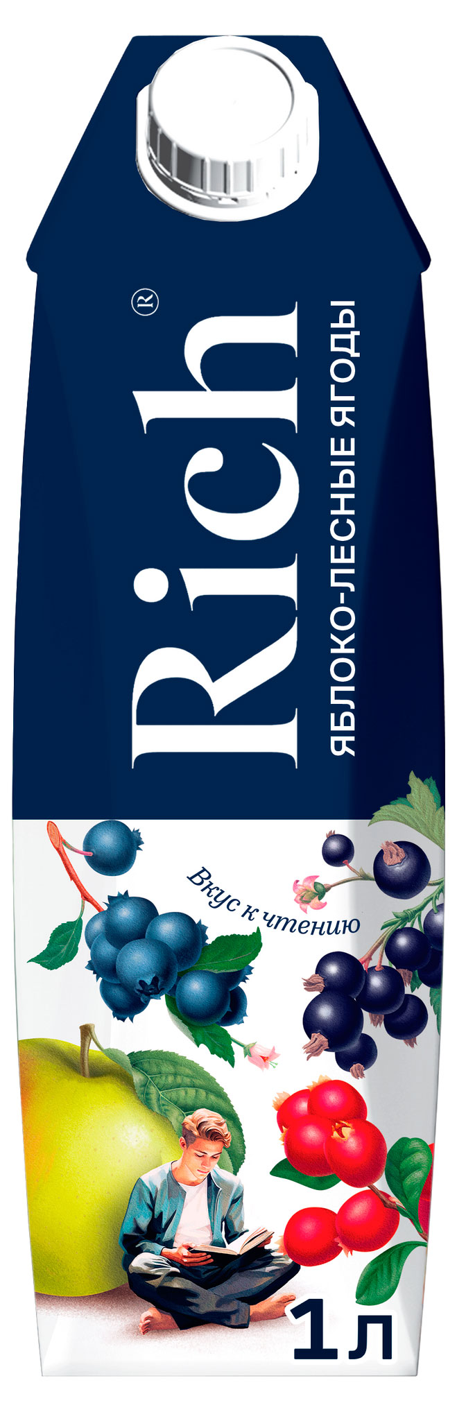 

Нектар Rich Яблоко и лесные ягоды, 1 л
