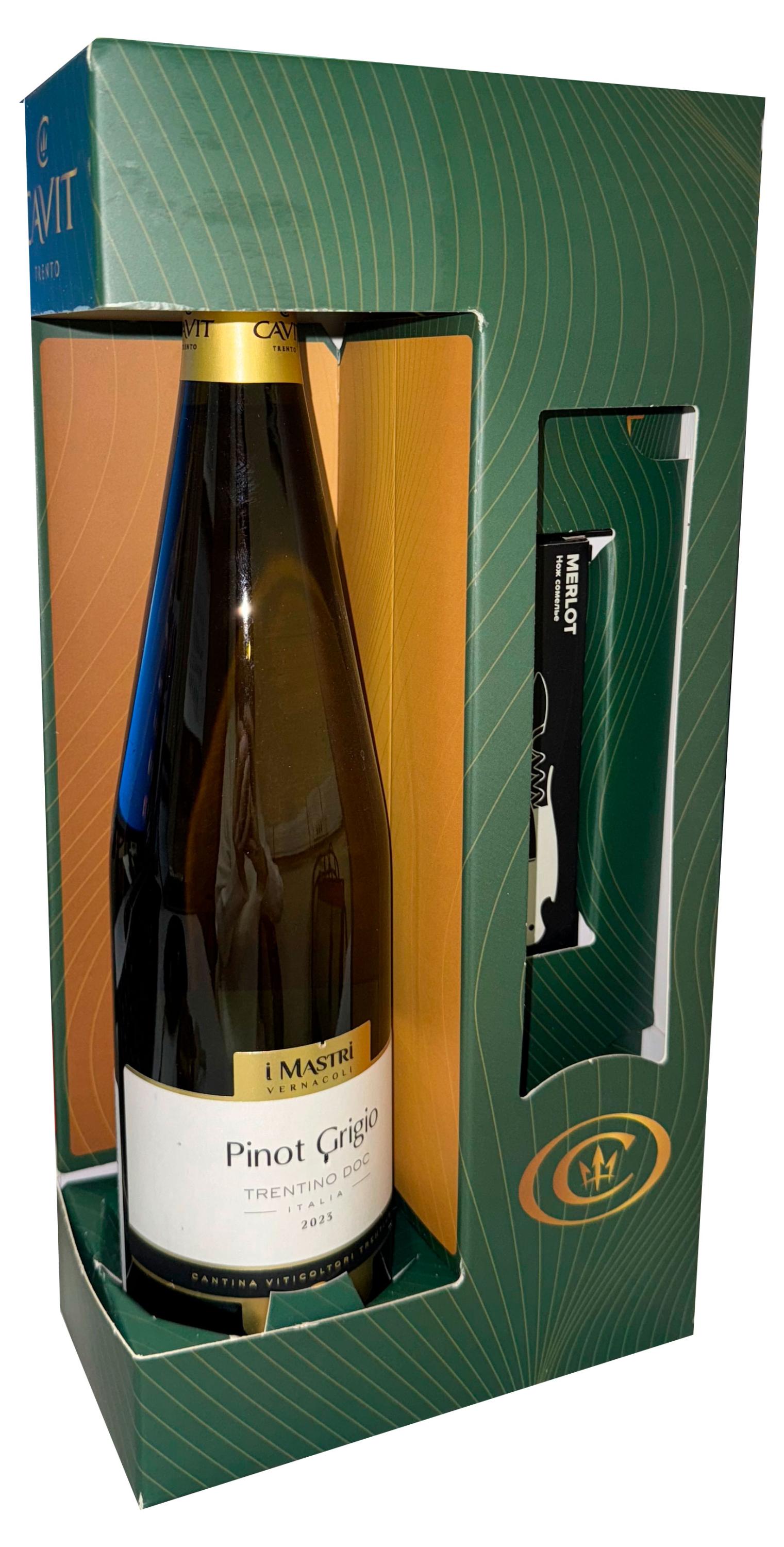 

Вино Mastri Vernacoli Muller Thurgau Trentino белое сухое Италия, 0,75 л