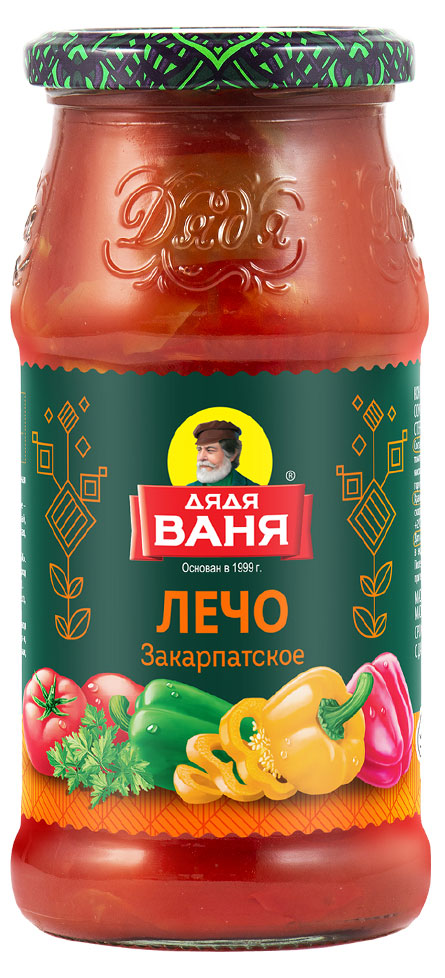 

Лечо Дядя Ваня Закарпатское, 460 г