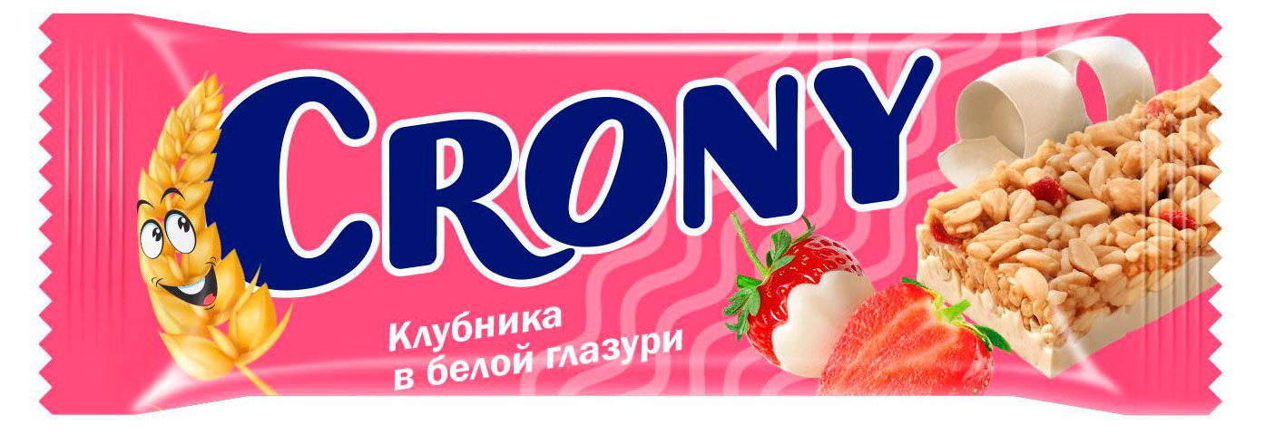 

Батончик-мюсли Леовит Клубника в белой глазури, 50 г