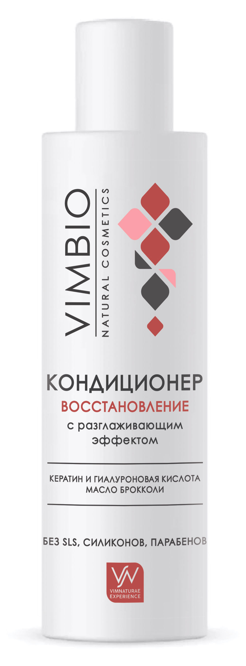 Изображение товара Кондиционер для волос Восстановление Vimbio 200 мл натуральный восстанавливающий бальзам