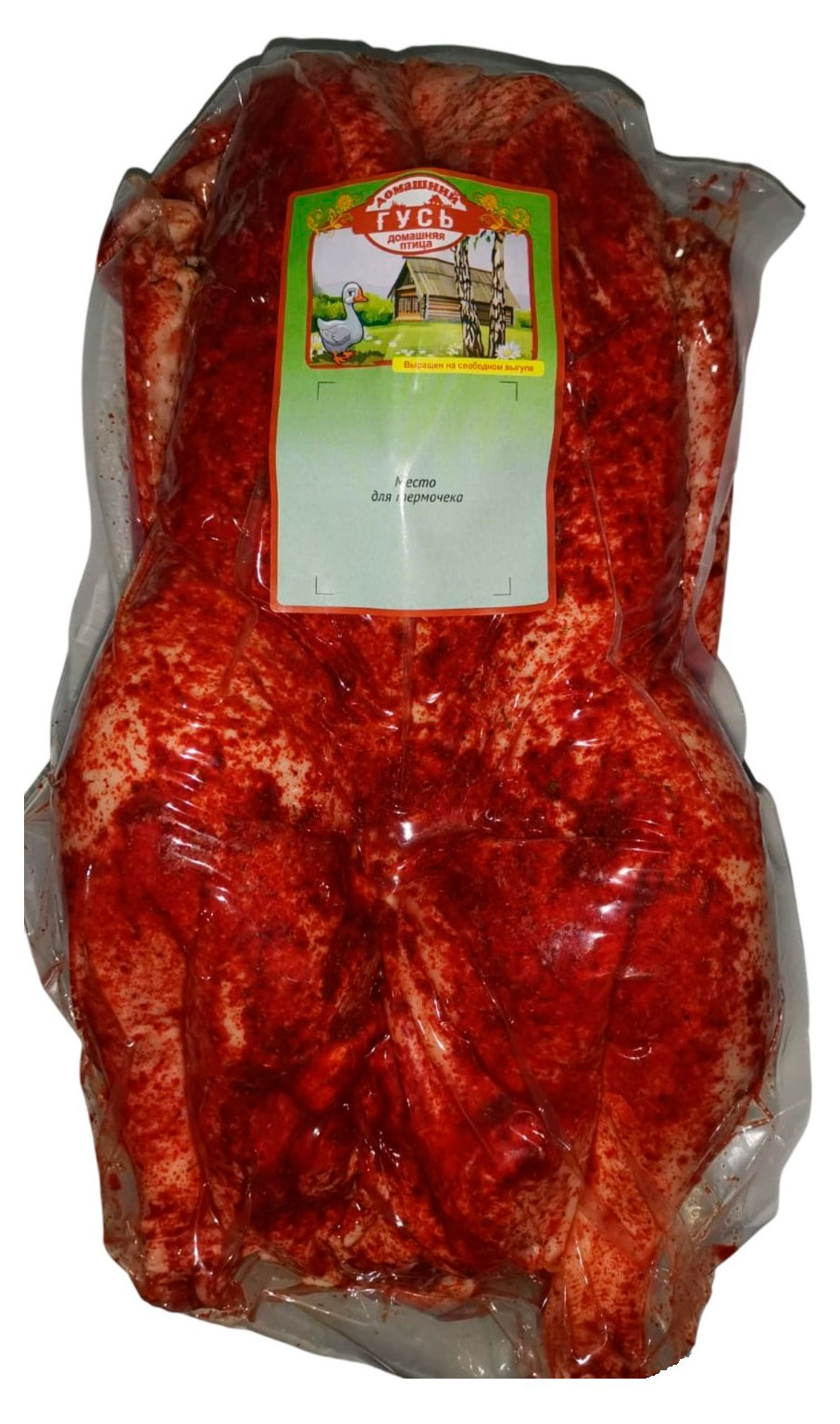 

Тушка гуся в специях для запекания охлажденная ~ 4 кг