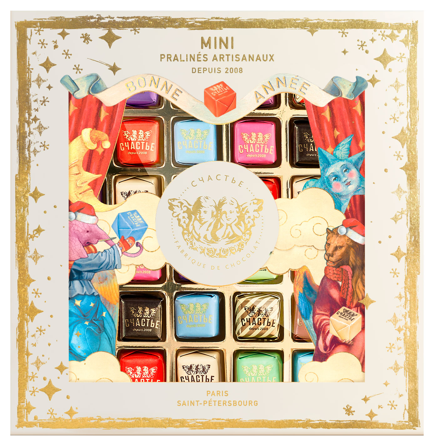 

Конфеты Счастье Мини-пралине, 305 г