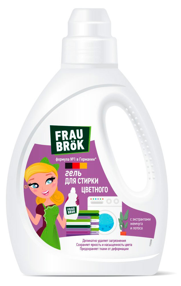 

Гель для стирки Frau Brok для цветного белья, 1 л