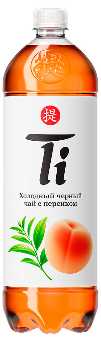 

Холодный чай Ti черный со вкусом персика, 1,25 л