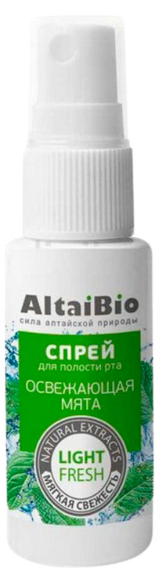 

Спрей для полости рта AltaiBio Освежающая мята, 30 мл