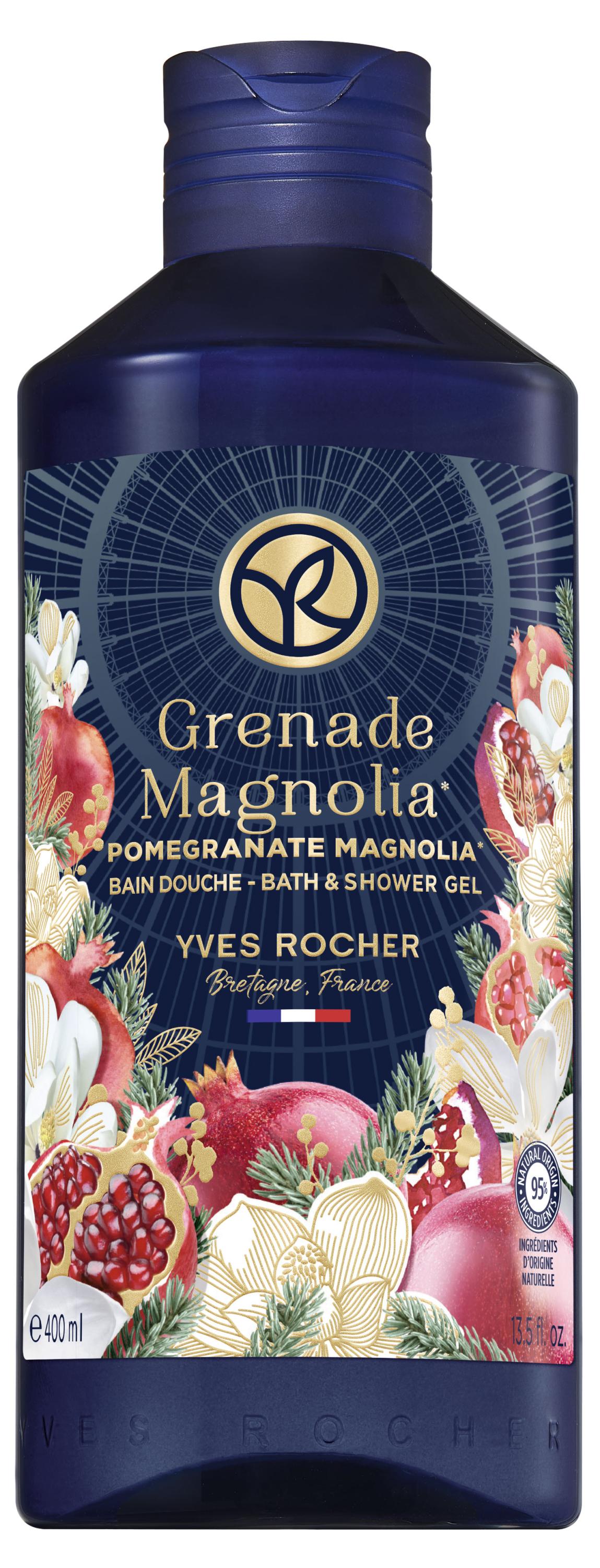

Гель для душа Yves Rocher Гранат и магнолия, 400 мл