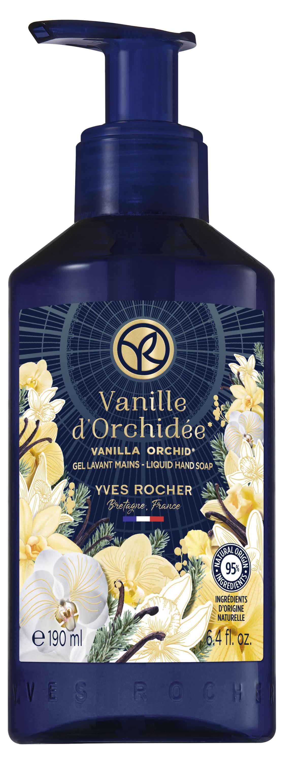 

Мыло жидкое Yves Rocher Ваниль и орхидея, 190 мл