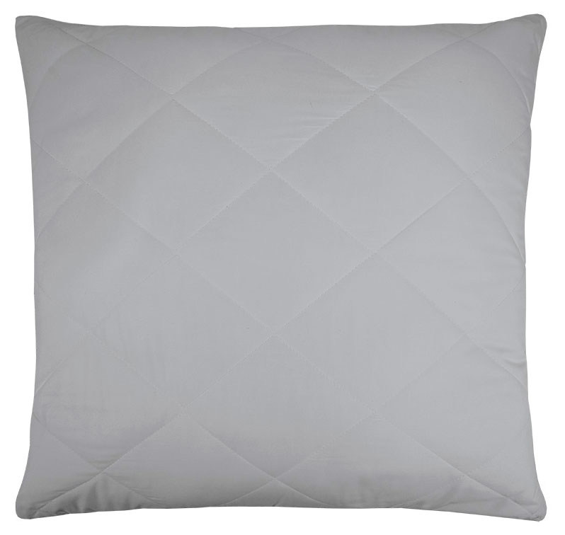 

Подушка Guten Morgen Soft comfort стеганая серая, 70х70 см
